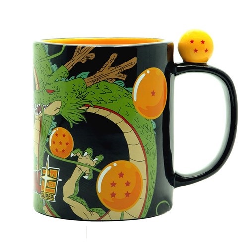 DRAGON BALL SUPER Tazza con manico 3D Shenron & Dragon Balls